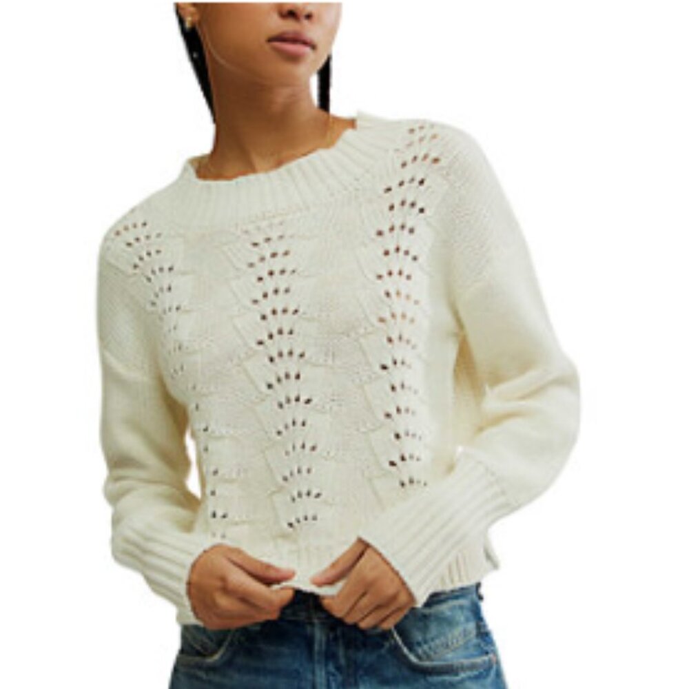 new Free People Bell Song Pullover Sweater